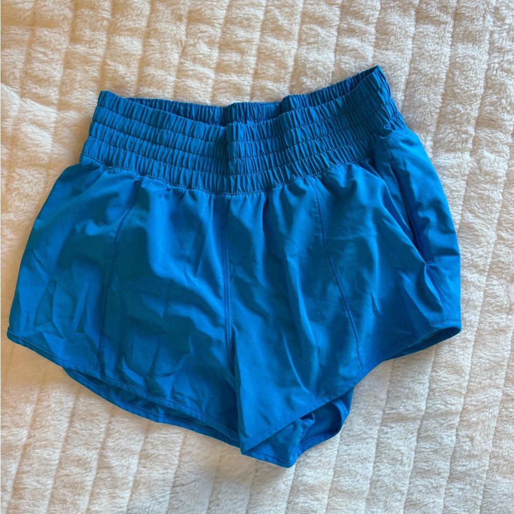 Amazon Blue Athletic Shorts Lightweight Moisture-Wicking